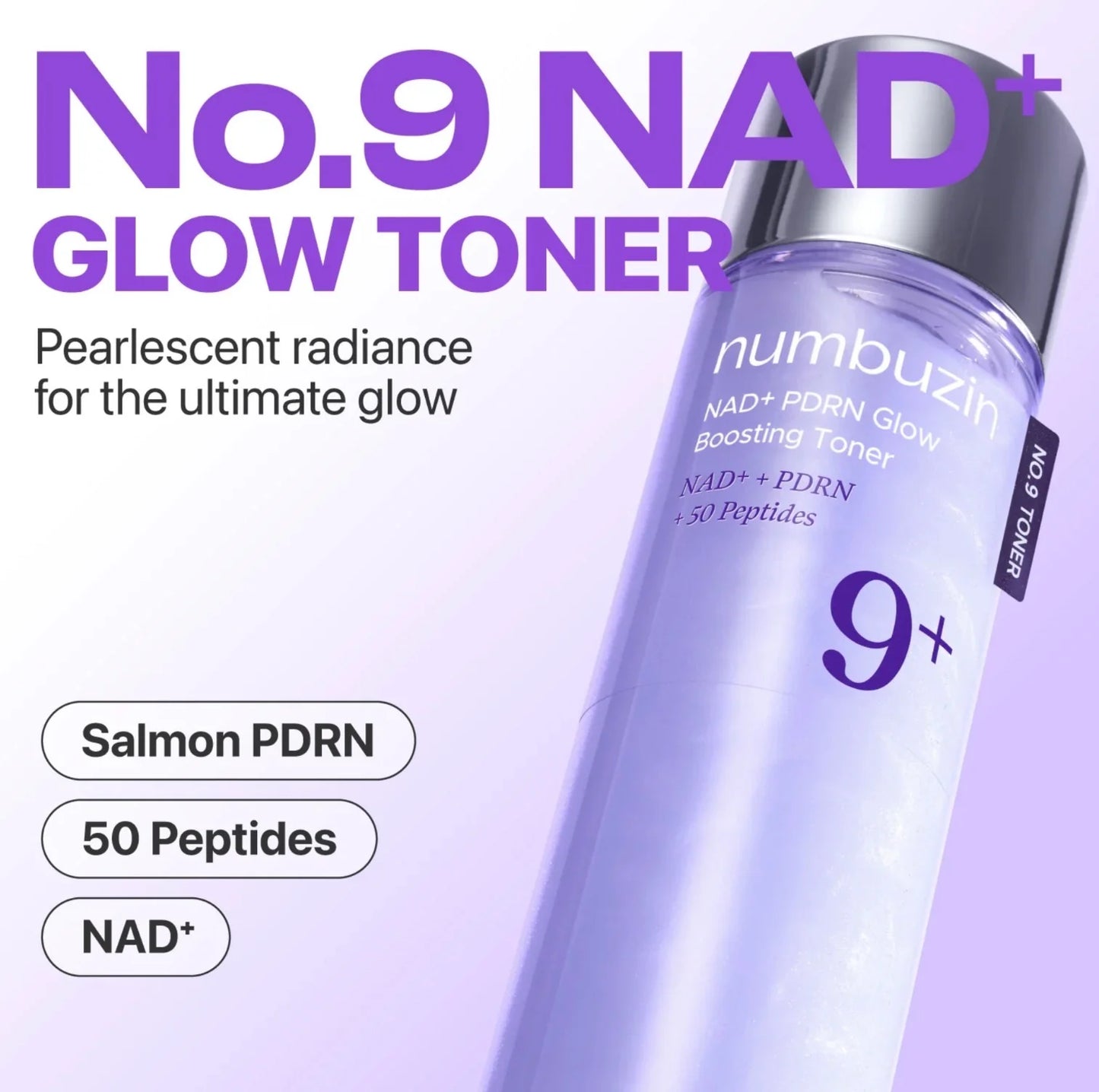 NUMBUZIN No.9 NAD PDRN Glow Boosting Toner
