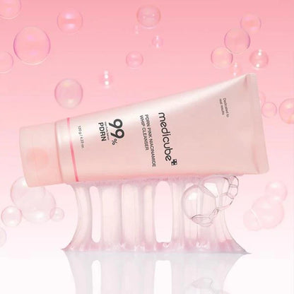 MEDICUBE PDRN Pink Niacinamide Whip Cleanser